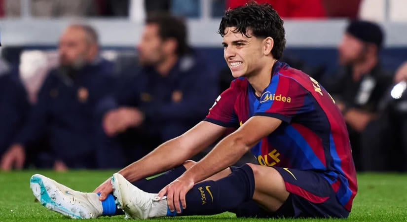 Közel két hónapra kidőlt Xavi Espart, a Barcelona hátvédje