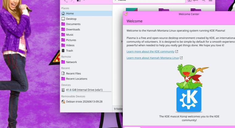 Egy csodálatos ember tényleg befejezte a Hannah Montana Linuxot