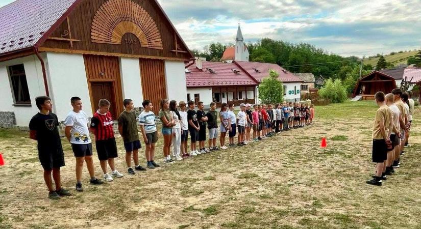 A 16. Dalia harcművészeti gyermektábor
