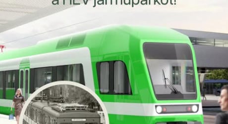 120 méteres motorvonatot vesznek a szentendrei, csepeli és ráckevei HÉV-vonalakra