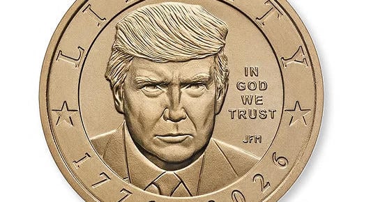 Nem egy dollárért ugyan, de már kaphatók a Trump arcképével ellátott egydollárosok