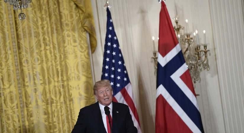 Trump szar országnak nevezte Norvégiát, mert nem adtak neki Nobel-békedíjat
