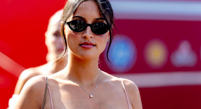Charles Leclerc felesége, Alexandra a Hungaroringen is feltűnt – minden szem rá szegeződött