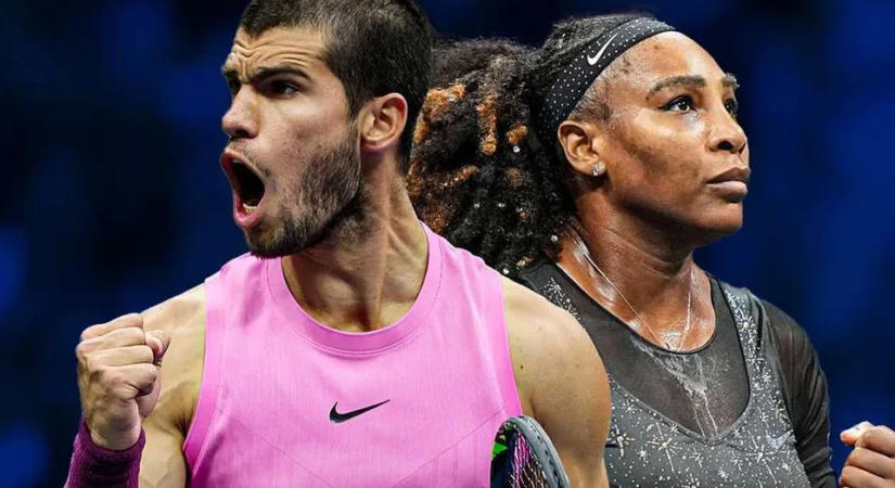 Serena Williams és Carlos Alcaraz összeáll egy vegyes párosra a US Openen