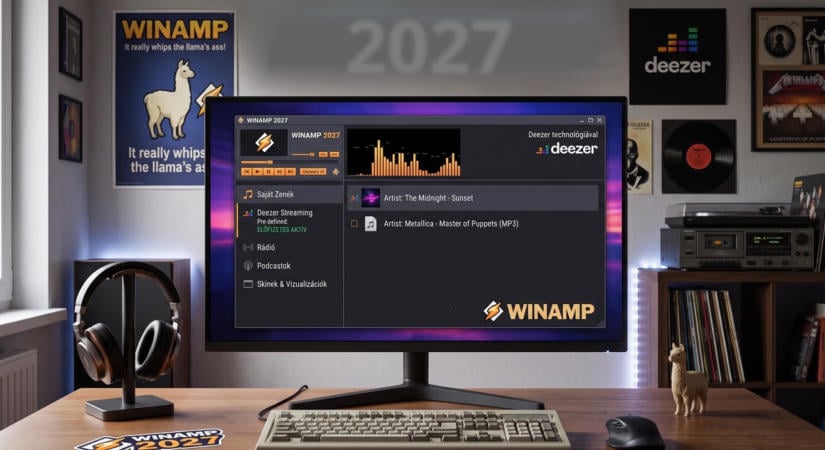 A legendás Winamp a Deezerrel a hátterében havidíjas streaming szolgáltatásként éled újjá