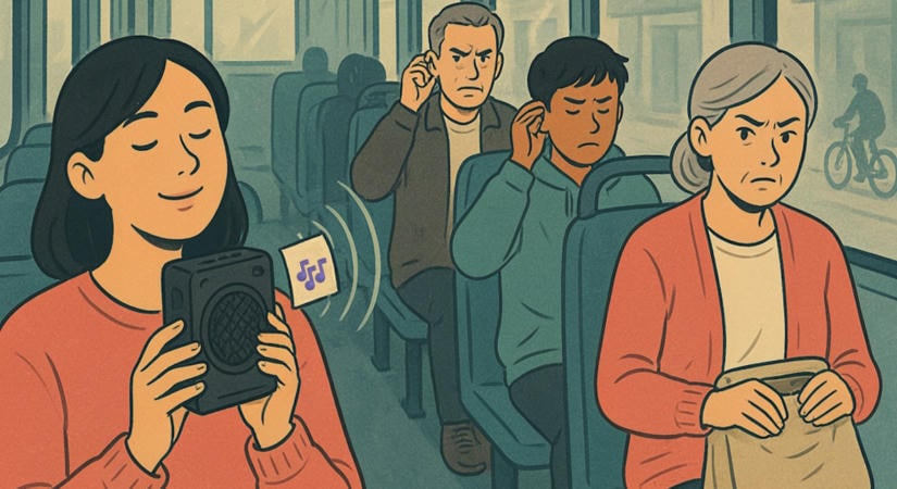 Mostantól százezres bírság jár buszon hangos zenehallgatásért – csak (sajnos?) nem itthon