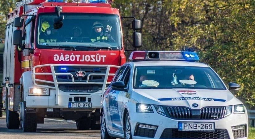 Tömegkarambol történt az M1-es autópályán