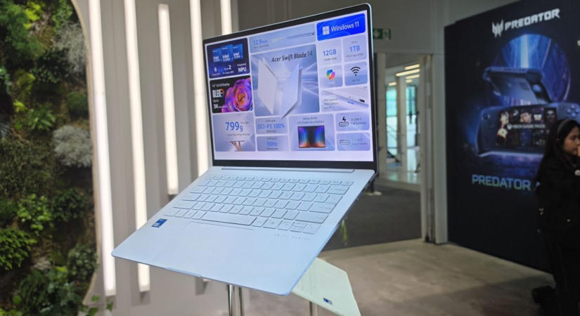 Íme a világ egyik legkönnyebb laptopja