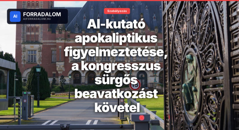 AI-kutató apokaliptikus figyelmeztetése, a kongresszus sürgős beavatkozást követel