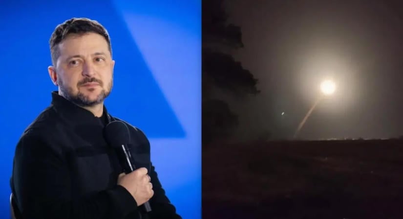Zelenszkij bejelentette az ukrán FP-7 ballisztikus rakéta első harci alkalmazását