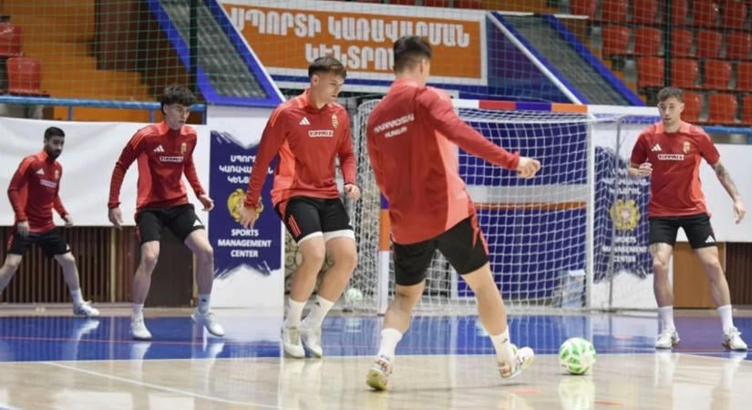 A magyar futsalválogatott az örményeket is legyőzte