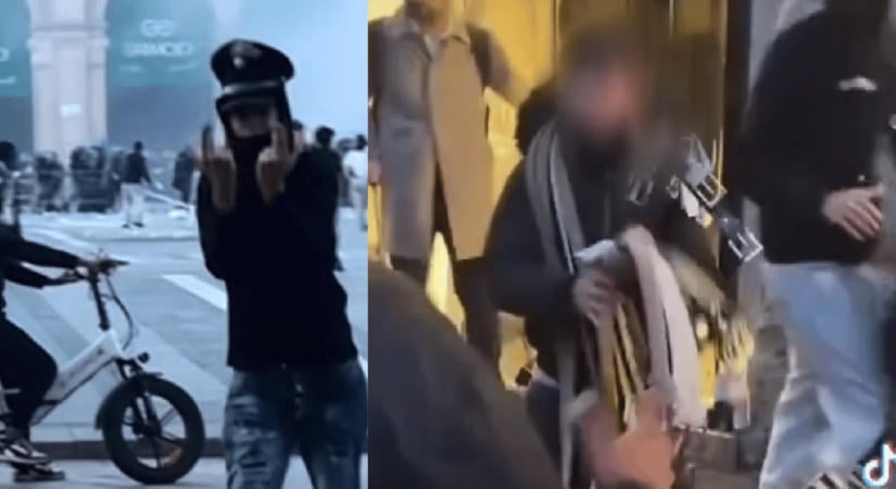 11 éves fosztogatót is azonosított az olasz rendőrség – TikTok-videók alapján csaptak le rá