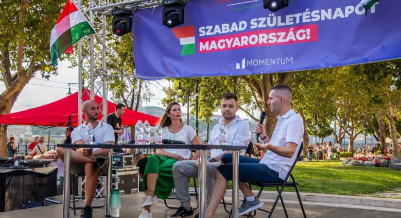 Helyreigazítást kér a Momentum az M1 Híradó állítása miatt