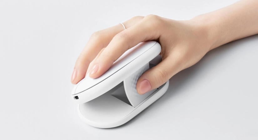 A Logitech új egere hagyományos és vertikális helyzetben is használható