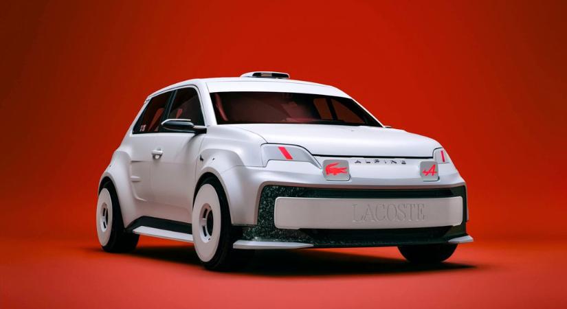 Amikor krokodilok költöznek az Alpine-ba – ilyen az elektromos ragadozó, amit a Lacoste inspirált
