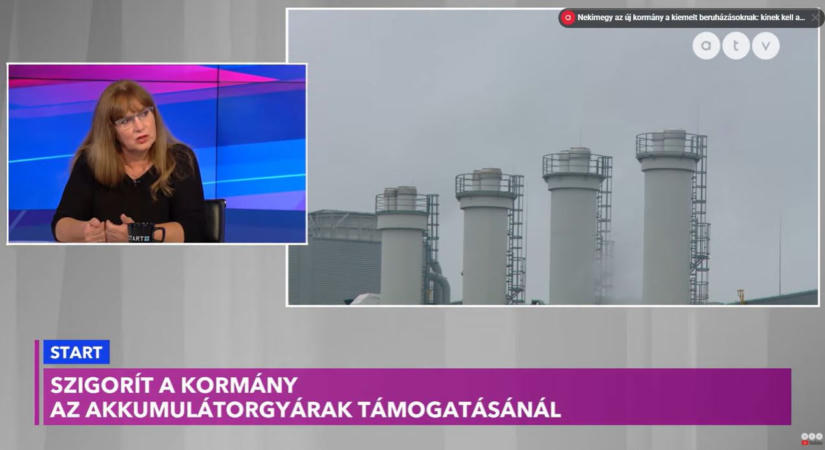 A szennyezéseket feltáró civileket is be kell vonni az akkuipar szigorítási folyamatába – Bodnár Zsuzsa az ATV-ben