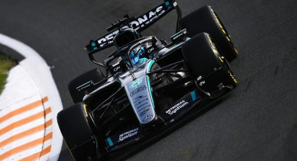 Russell nyerte a holland F1-es sprintet