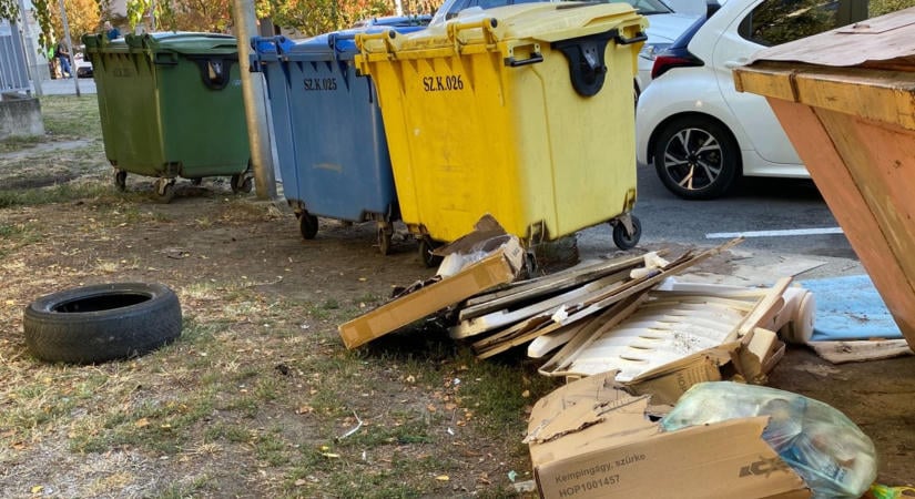 Azbesztes építőanyagot és állattetemet is hagynak Baja utcáin, óriási bajt okoz az illegális szemét  fotók