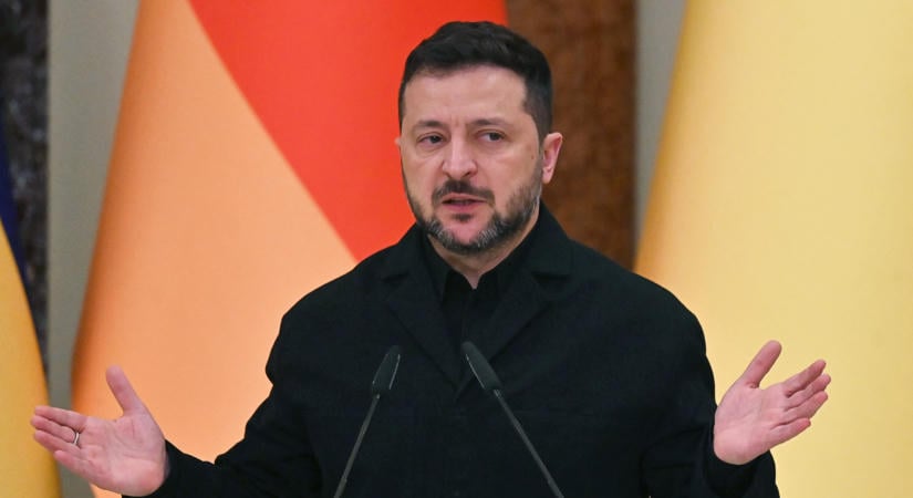 Zelenszkij: akkor lehet választás Ukrajnában, ha Oroszország belegyezik egy 60 napos tűzszünetbe
