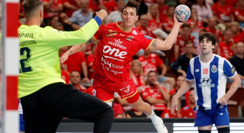 A továbbjutás már zsebben, mégis nyerni megy Portóba a Veszprém