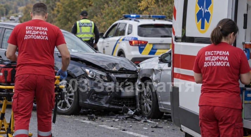 Három nő sérült meg két autó ütközésében egy Szolyva környéki közúti balesetben
