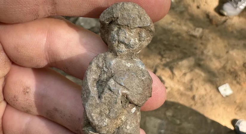 Ólom Vénusz-szobrot találtak Pilisszentiván határában
