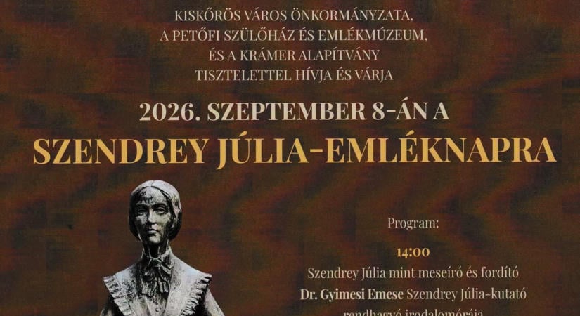Szendrey Júlia-emléknap 2026 Kiskőrös