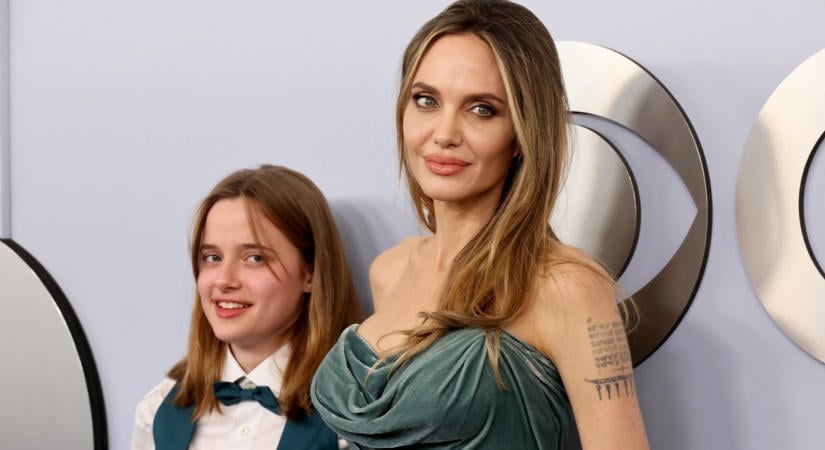 Mi történt? Az utcán próbál pénzt szerezni Angelina Jolie és Brad Pitt lánya