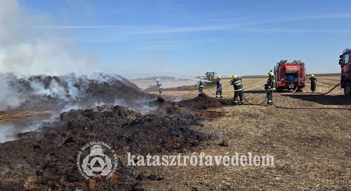 Rengeteg helyen ütött ki avartűz a hétvégén Hajdú-Biharban