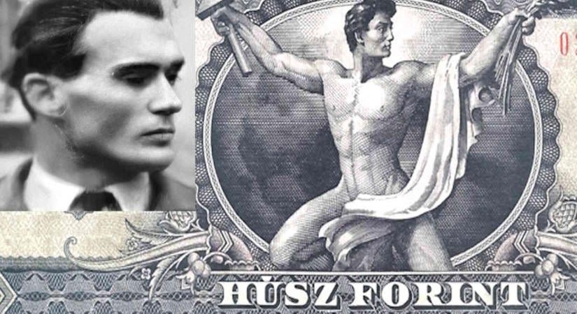 AZ 56-OS FORRADALOM ÁLDOZATA LETT A HÚSZFORINTOS BANKJEGY MODELLJE