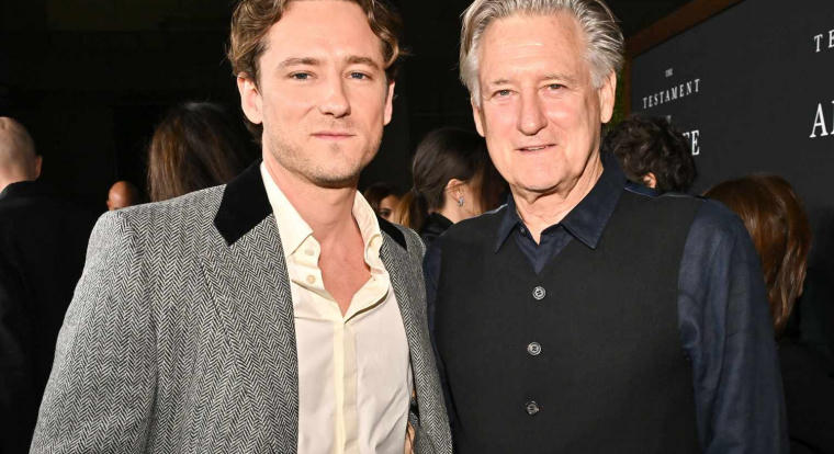 Lewis Pullman pont annyi idősen játszik az Űrgolyhók 2-ben, mint amennyi az apja, Bill Pullman volt az első rész idején