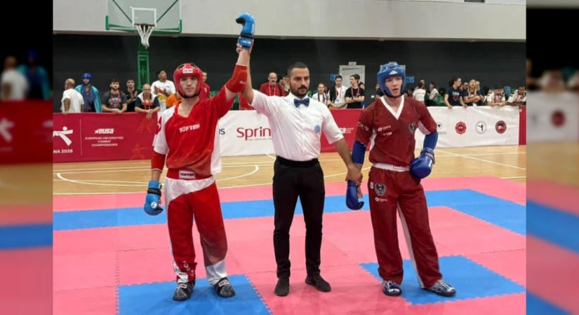 Öt magyar érem az egyetemi kick-box Eb-n