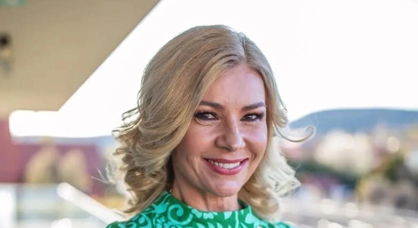 Ijesztően nagyot esett Barta Sylvia, így van most a műsorvezető!