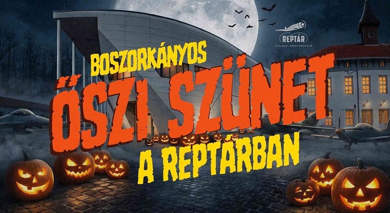 Ingyenes a belépés október 23-án a szolnoki RepTárba – szombattól boszorkányos kalandok várják a családokat
