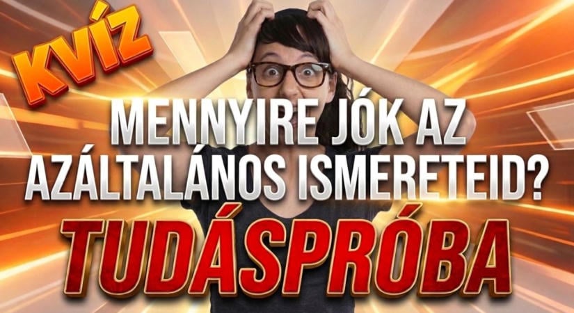 Tudáspróba kvíz: Mikor nyílt meg a világ első McDonald’s-a, és mi az az SLS a samponokban? Vajon elérsz 7 pontot?