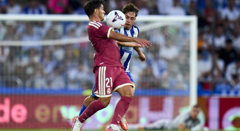 A Real Madrid kapusa úgy adott gólpasszt, hogy átdobta a labdát az ellenfél térfelére
