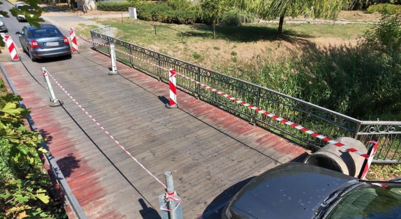 Hosszú ideig lezárva marad még a Liget utcai híd Szombathelyen