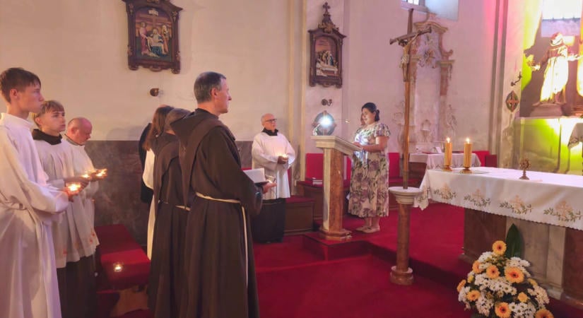 Assisi Szent Ferenc tranzitusára emlékeztek Érsekújváron is