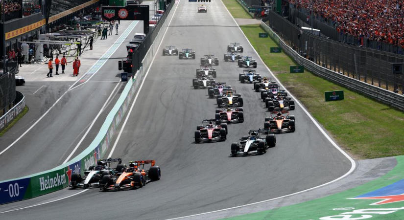 Első körös Verstappen-fiaskó és zseniális Norris-győzelem a Holland Nagydíjon