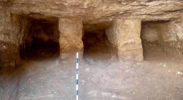 Különleges ókori sziklasírokat tártak fel a Nílus-deltában