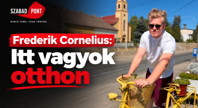 Frederik Cornelius: Sok lehetőség van itt, én itt vagyok otthon