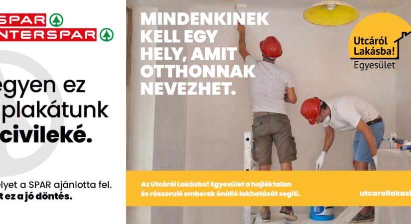 Órásplakátokra tette a civileket a SPAR