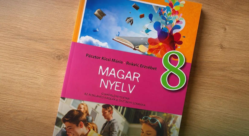 Elég feltűnő helyen volt helyesírási hiba a nyolcadikosok nyelvtankönyvén Szerbiában
