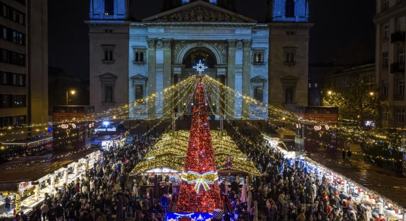 Európa legszebb karácsonyi vásárának választották a budapesti Advent Bazilikát egy rangos monacói díjátadón
