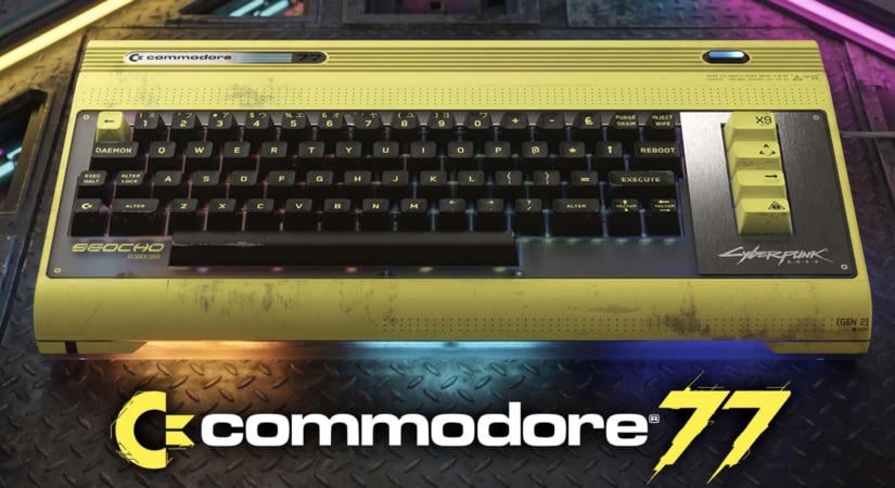 Ez az eredménye, ha a Commodore 64 kirándul a Cyberpunk 2077 világába