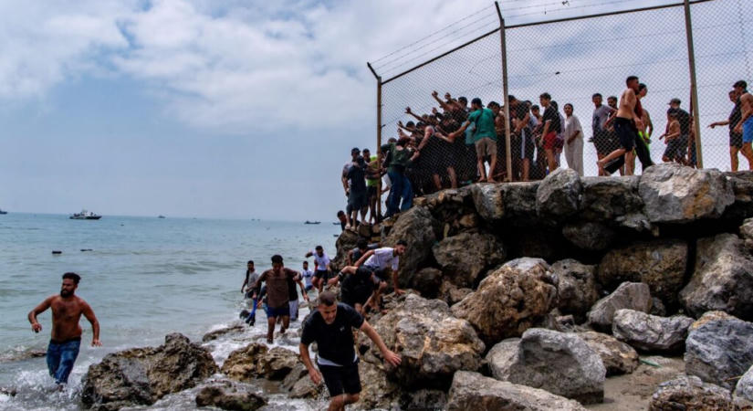 A spanyol hatóságok szerint a legtöbb migráns Ceutából visszament Marokkóba