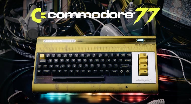 Cyberpunk 2077-es Commodore 64 érkezik, igazi retro csodának néz ki
