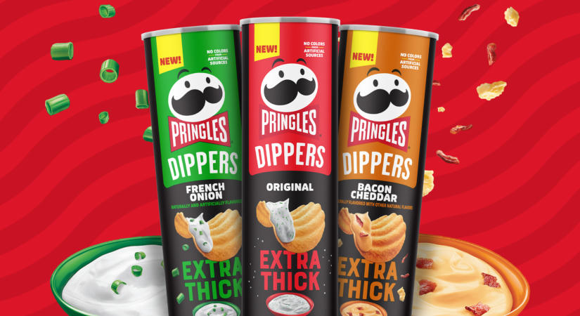 Mártogatásra alkalmas vastagabb chipset dob piacra a Pringles