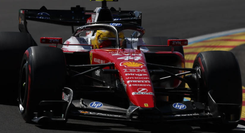 Lewis Hamilton összetörte a Ferrarit, azonnal félbeszakították az edzést – videó