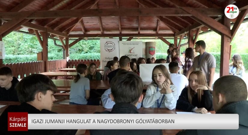 Igazi Jumanji hangulat a nagydobronyi gólyatáborban – (videó)